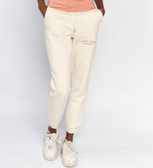 REER3 Jogginghose, Beige, Sweatpants, Joggers, Damen, Sportmode, Sustainable Unisex Fashion, Fair trade clothing, Eco-friendly, Fair, Made in Europe, Organic cotton, Recycled, Vegan, Female Empowerment, Homewear, Streetwear - Shop now - the wearness online shop - ETHICAL LUXURY FASHION