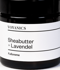 Sheabutter & Lavender Fußcreme - Voyanics
